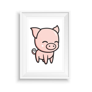 Baby Pig Art Print