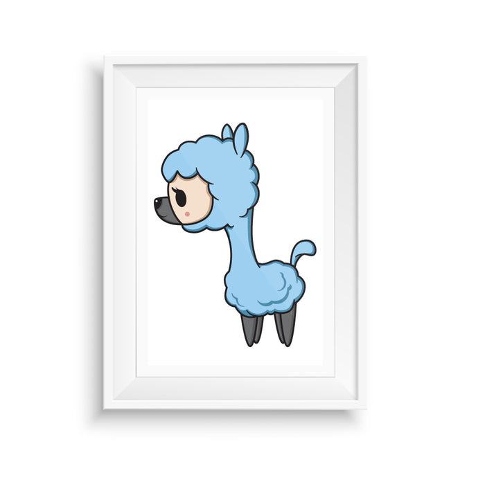 Happy Alpaca - Side Profile
