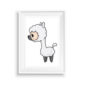Happy Alpaca - Side Profile