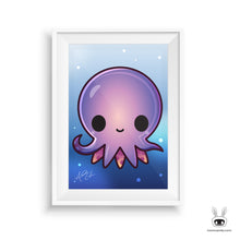Octopus Print Underwater, Under the Sea Nursery