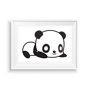 Baby Panda Lying Down