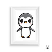 Penguin Nursery Print Decor Artwork